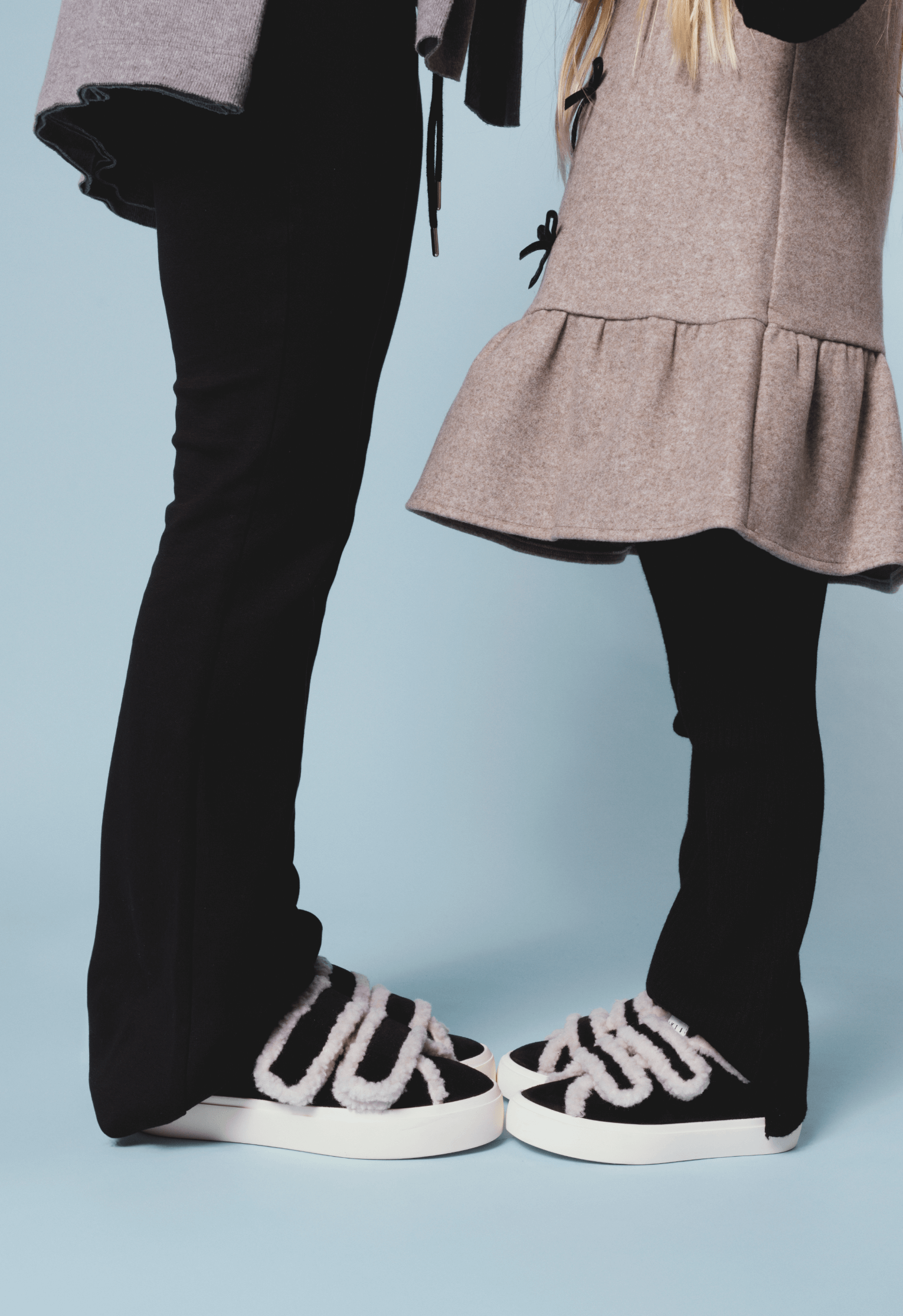 Shearling Low Velcro Kids