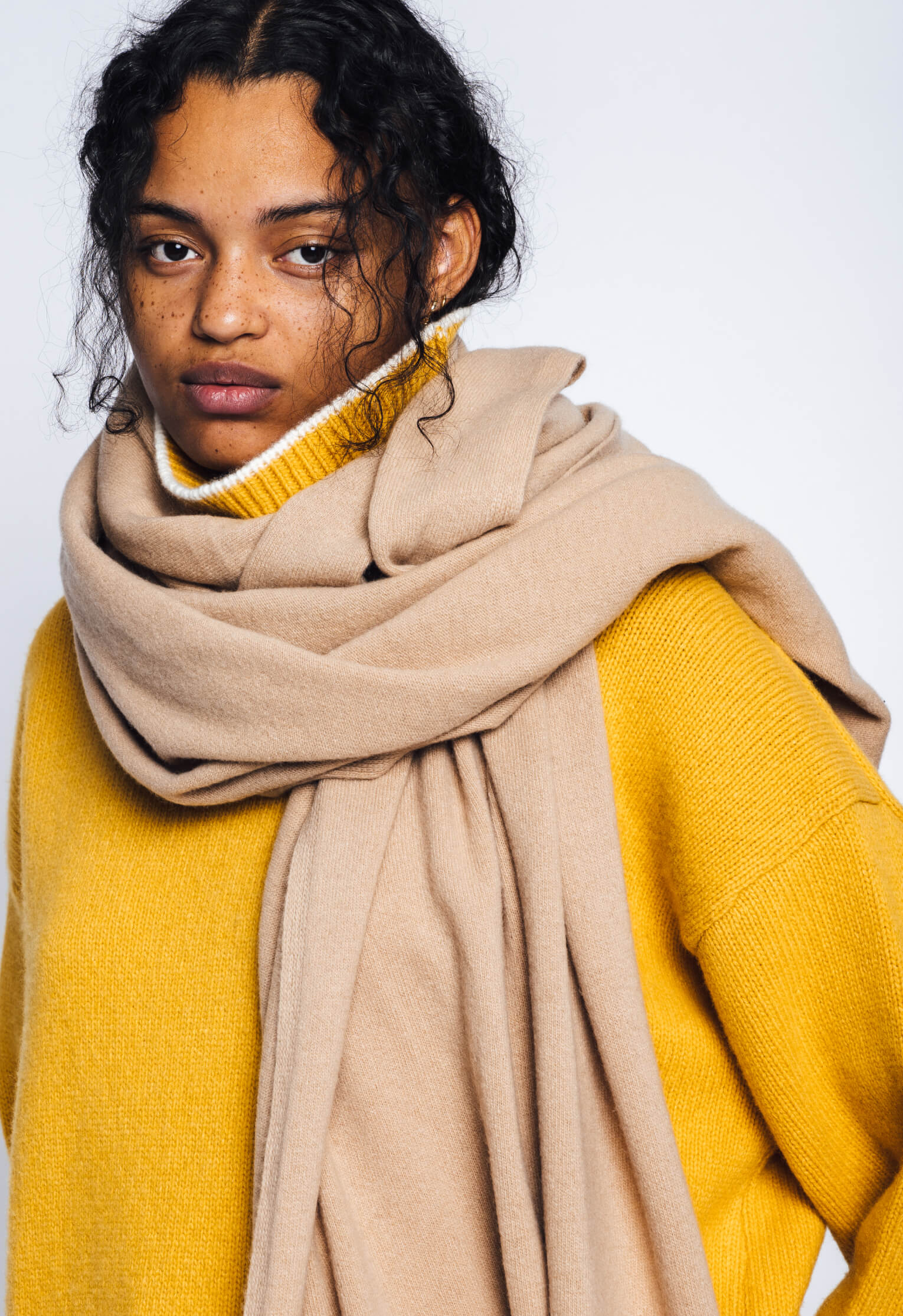 Oversized Wool Scarf