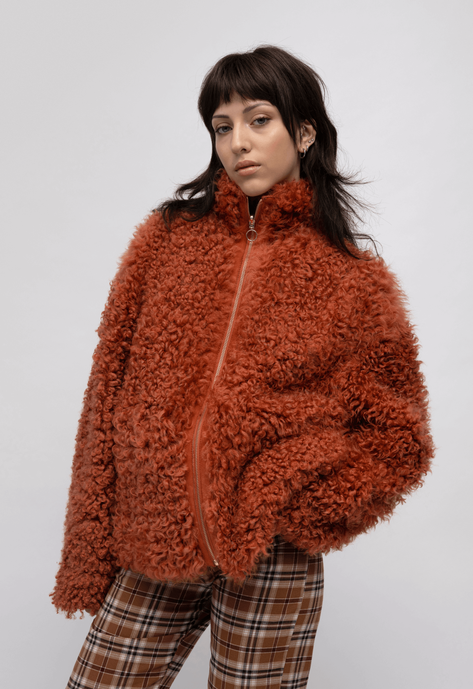 INUIKII Shearling Jacket