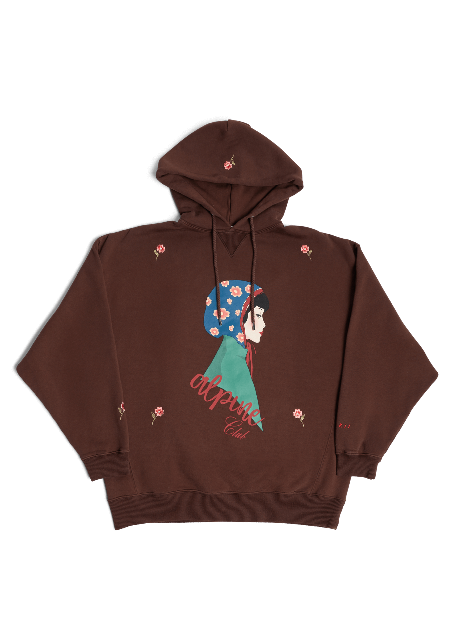 Oversized Embroidered Hoodie