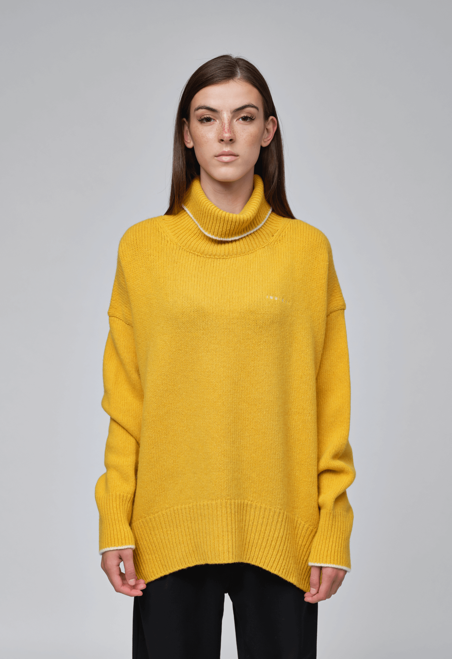 High Neck Knit Sweater