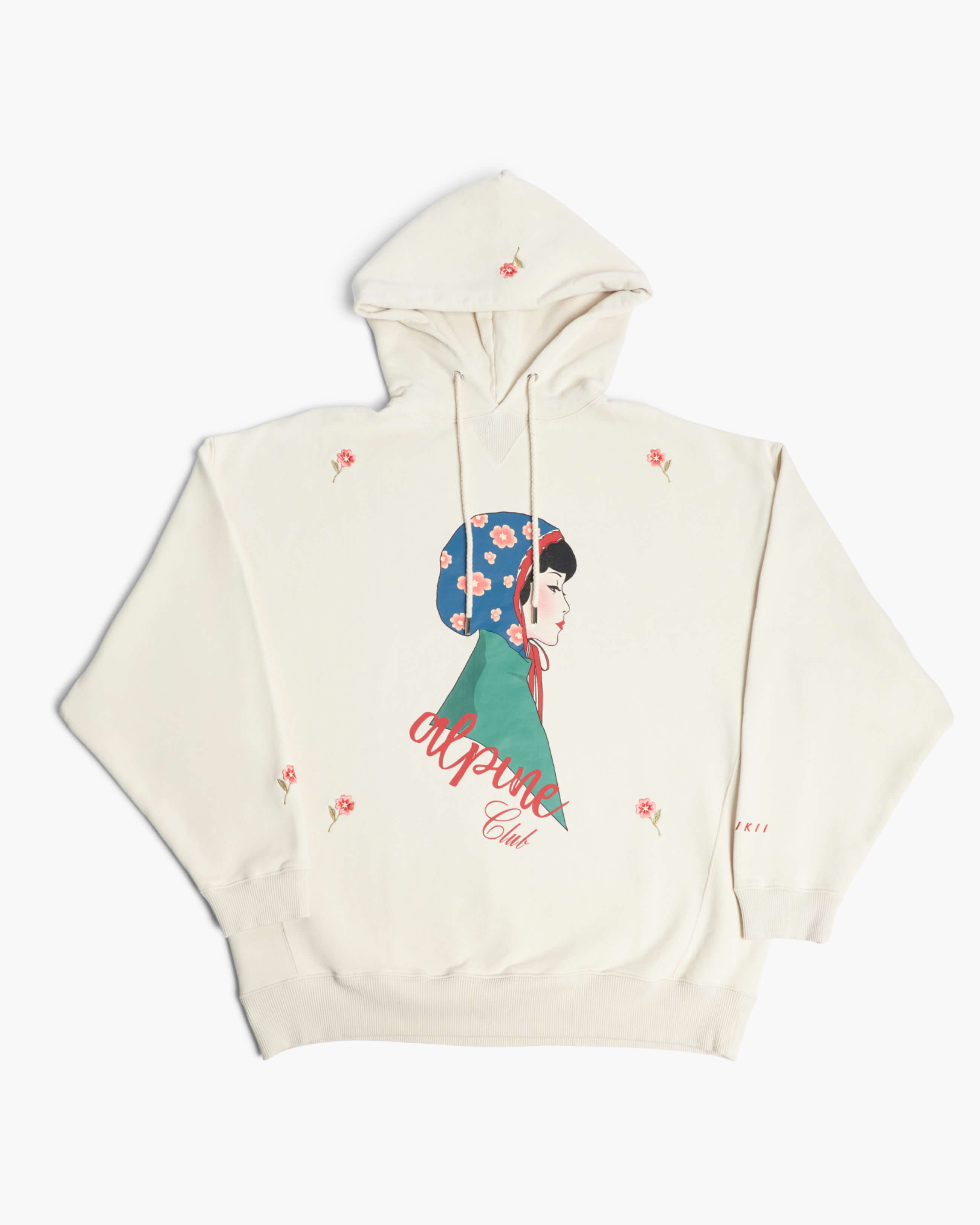 Oversized Embroidered Hoodie