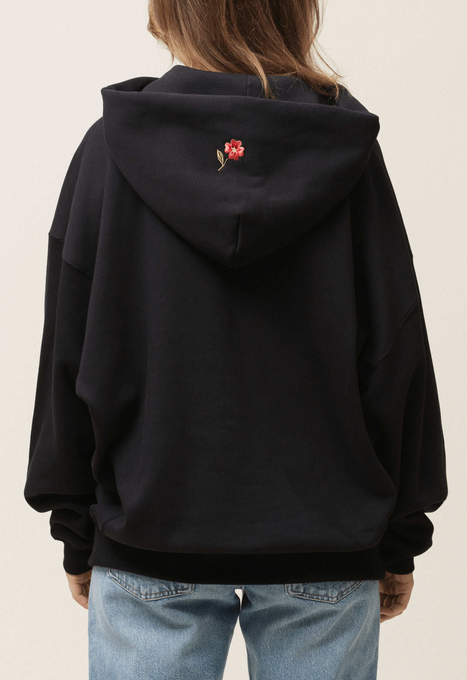 Oversized Embroidered Hoodie