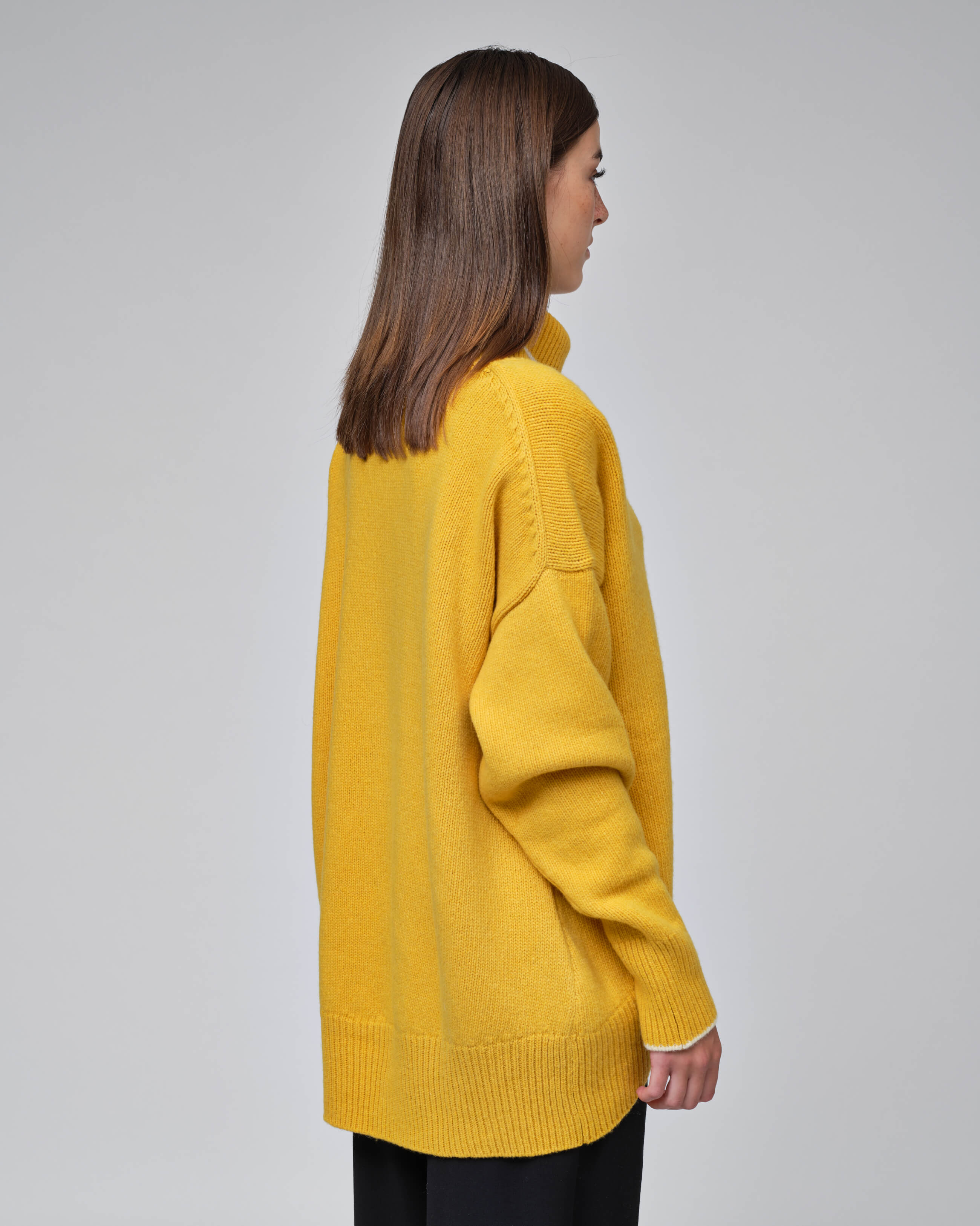 High Neck Knit Sweater