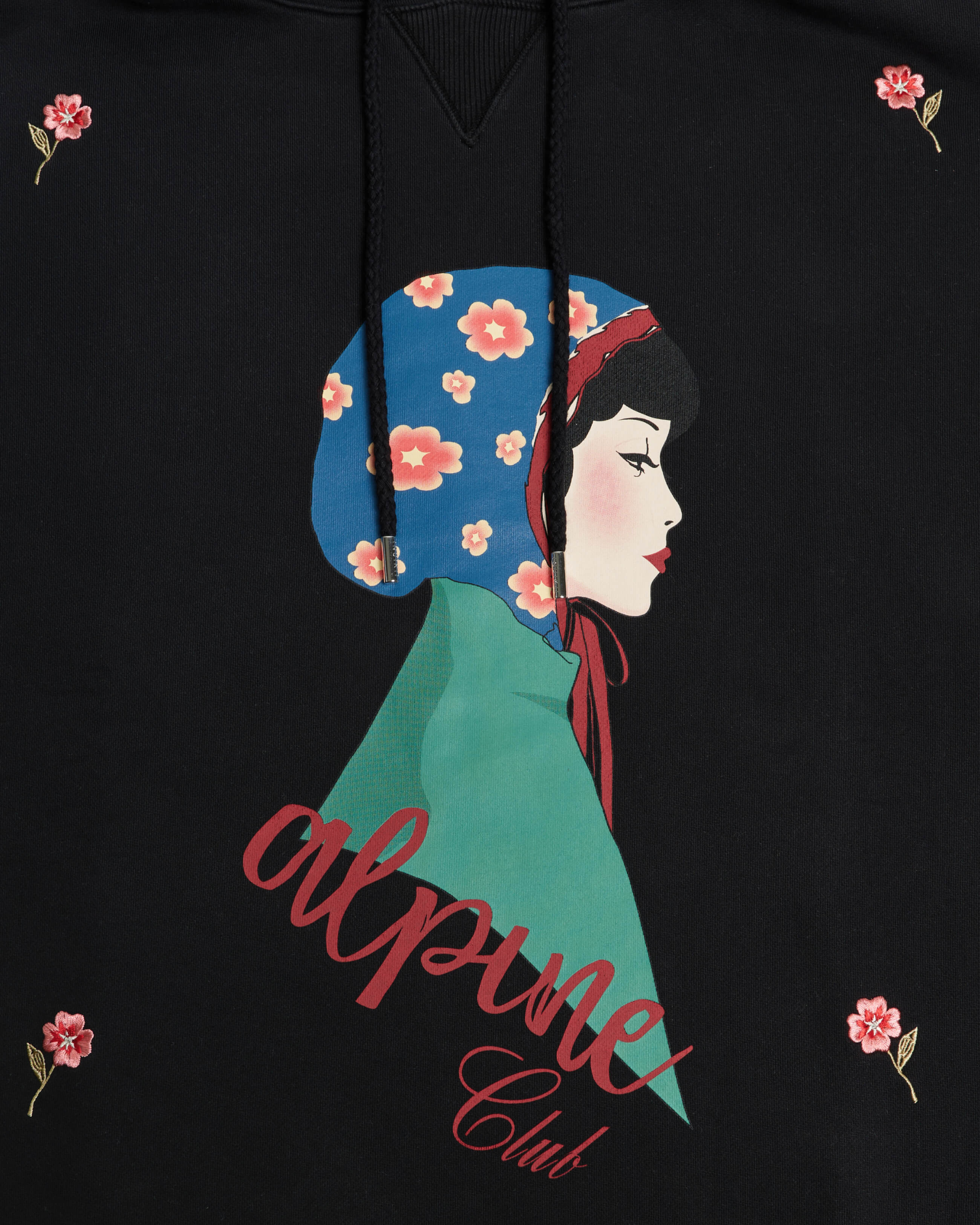 Oversized Embroidered Hoodie