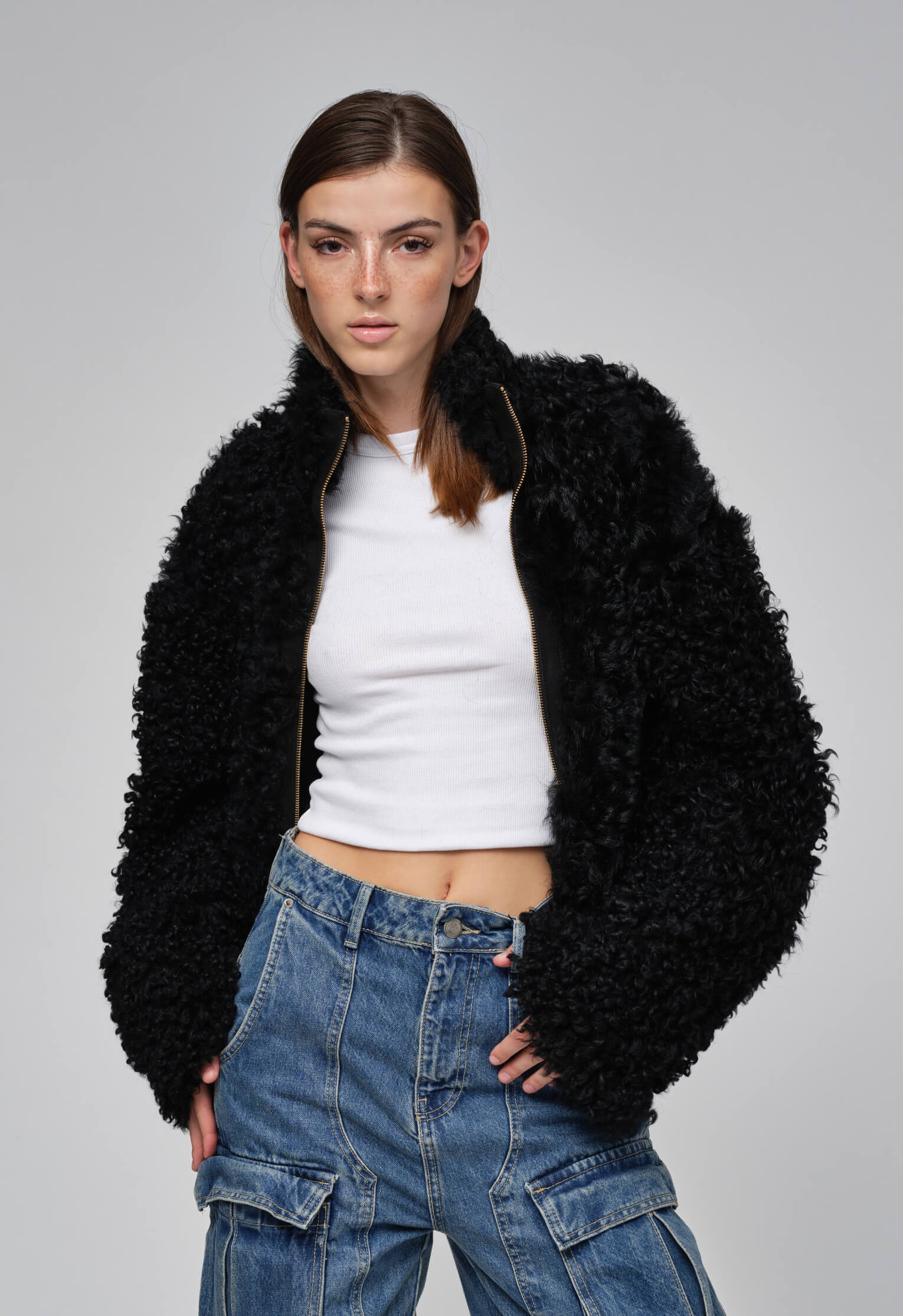 INUIKII Shearling Jacket