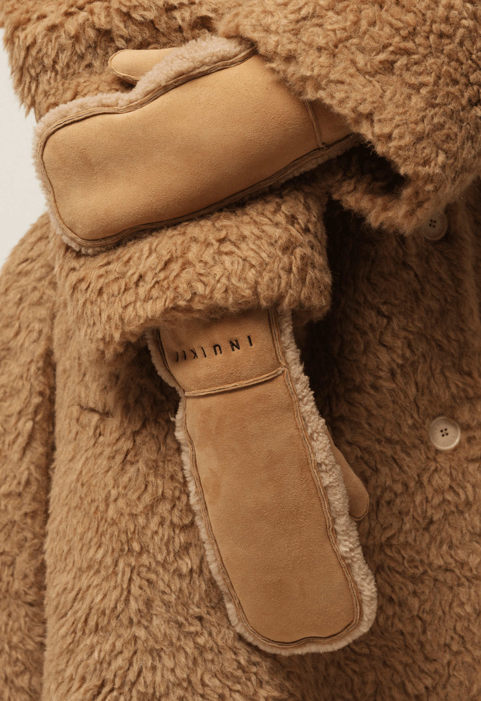 Shearling Mitten