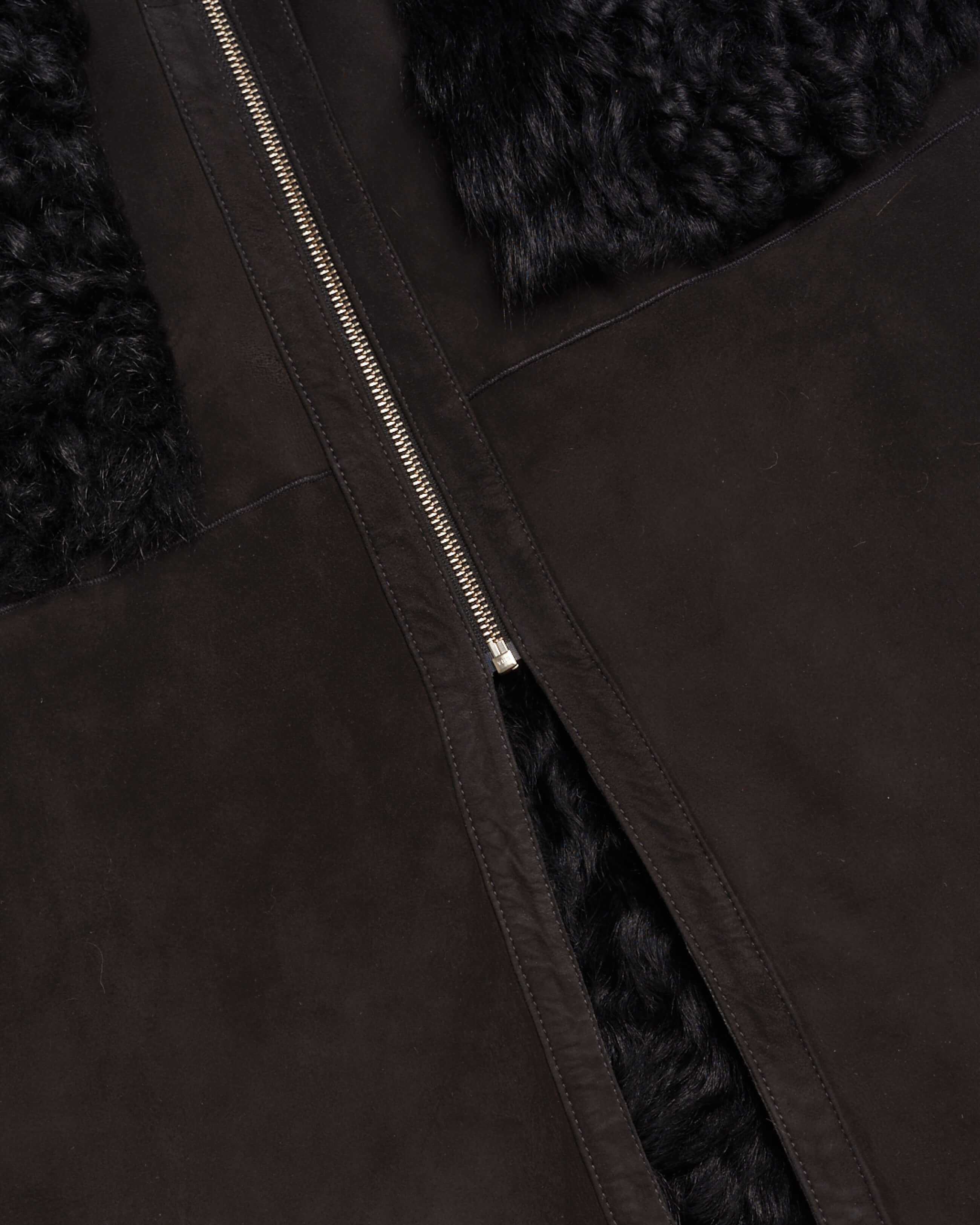 INUIKII Shearling Coat