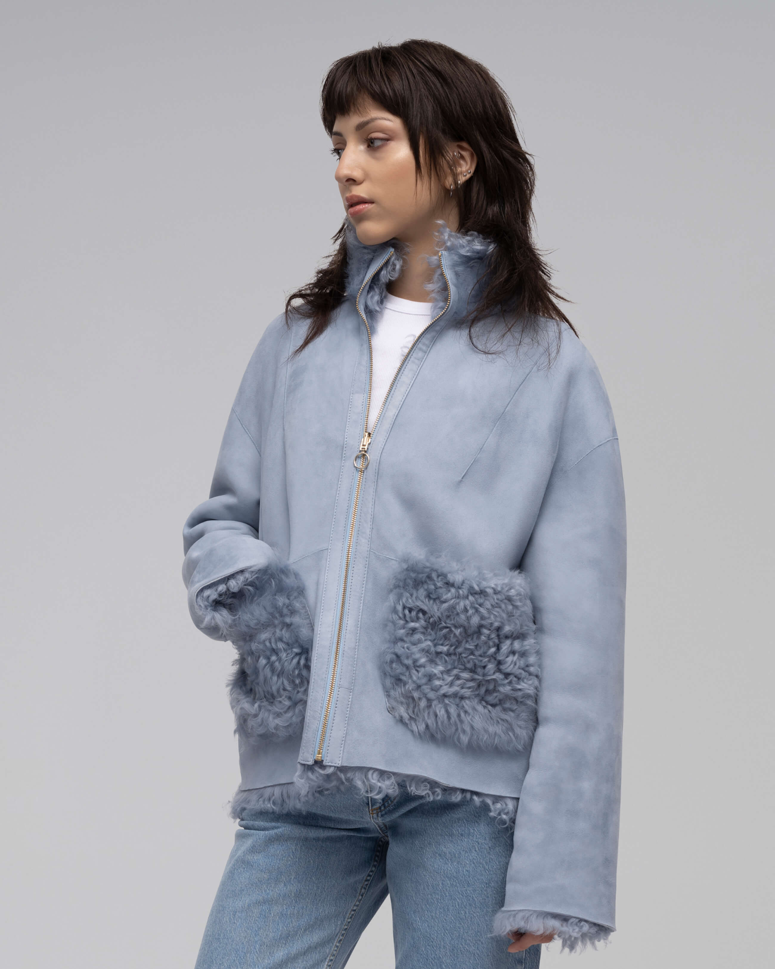 INUIKII Shearling Jacket