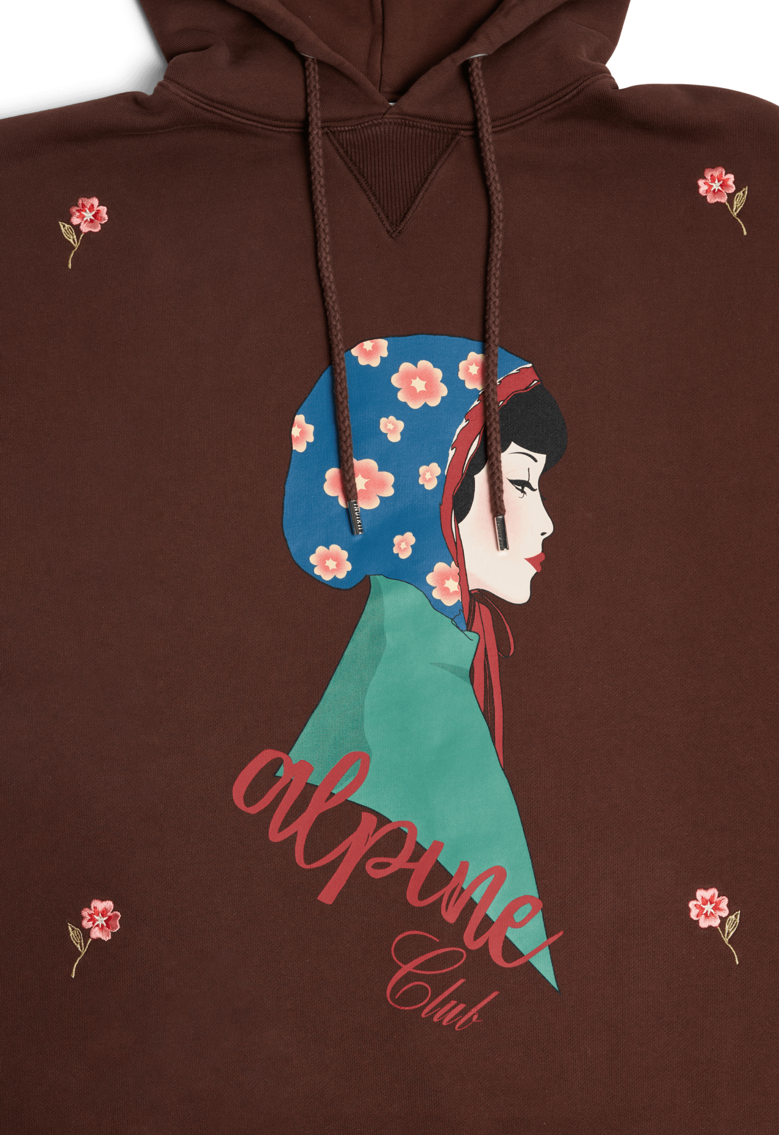 Oversized Embroidered Hoodie