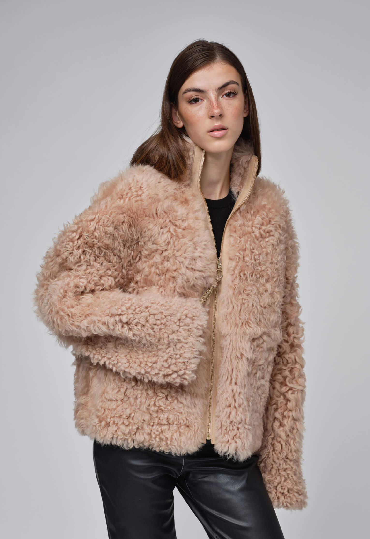 INUIKII Shearling Jacket