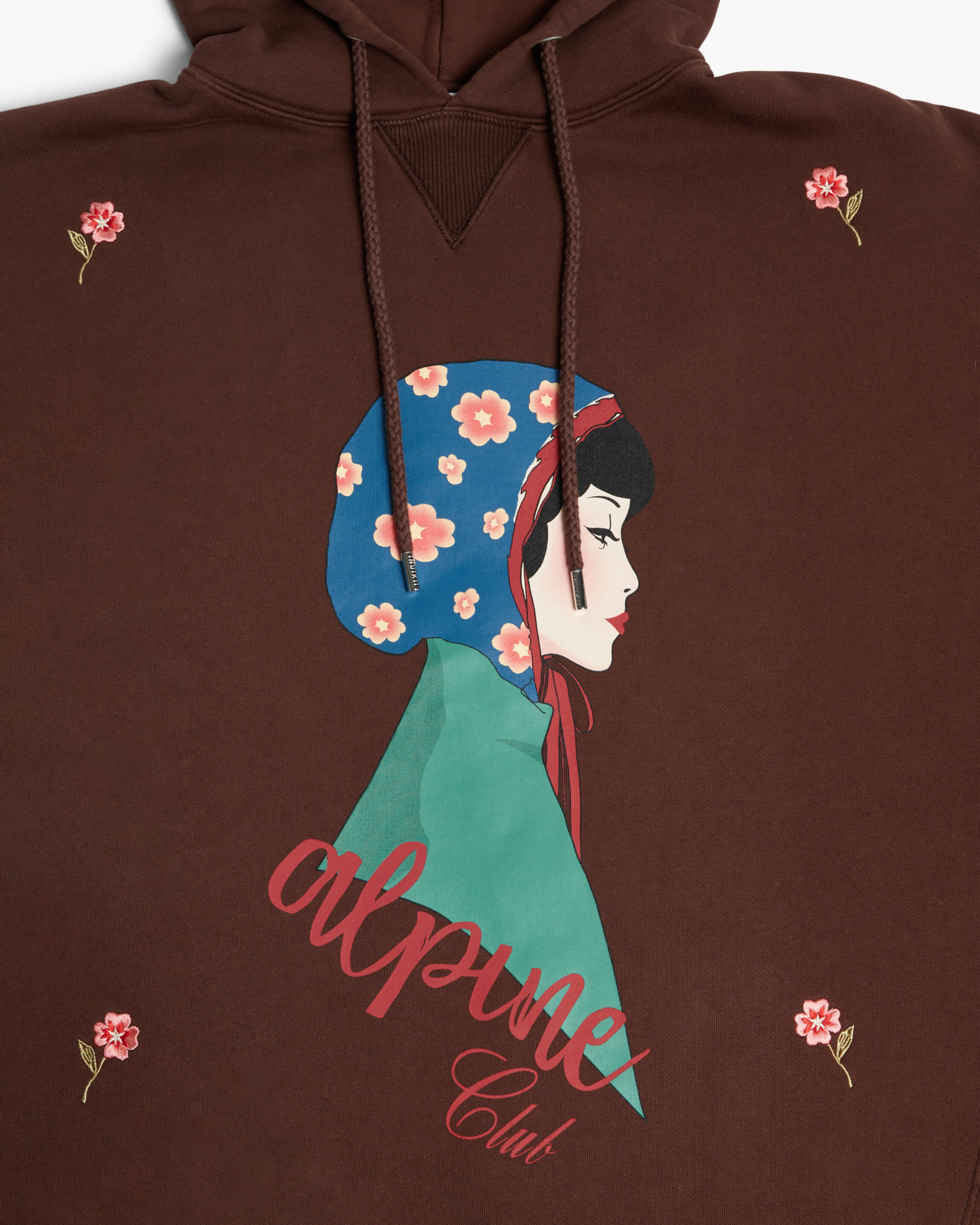 Oversized Embroidered Hoodie