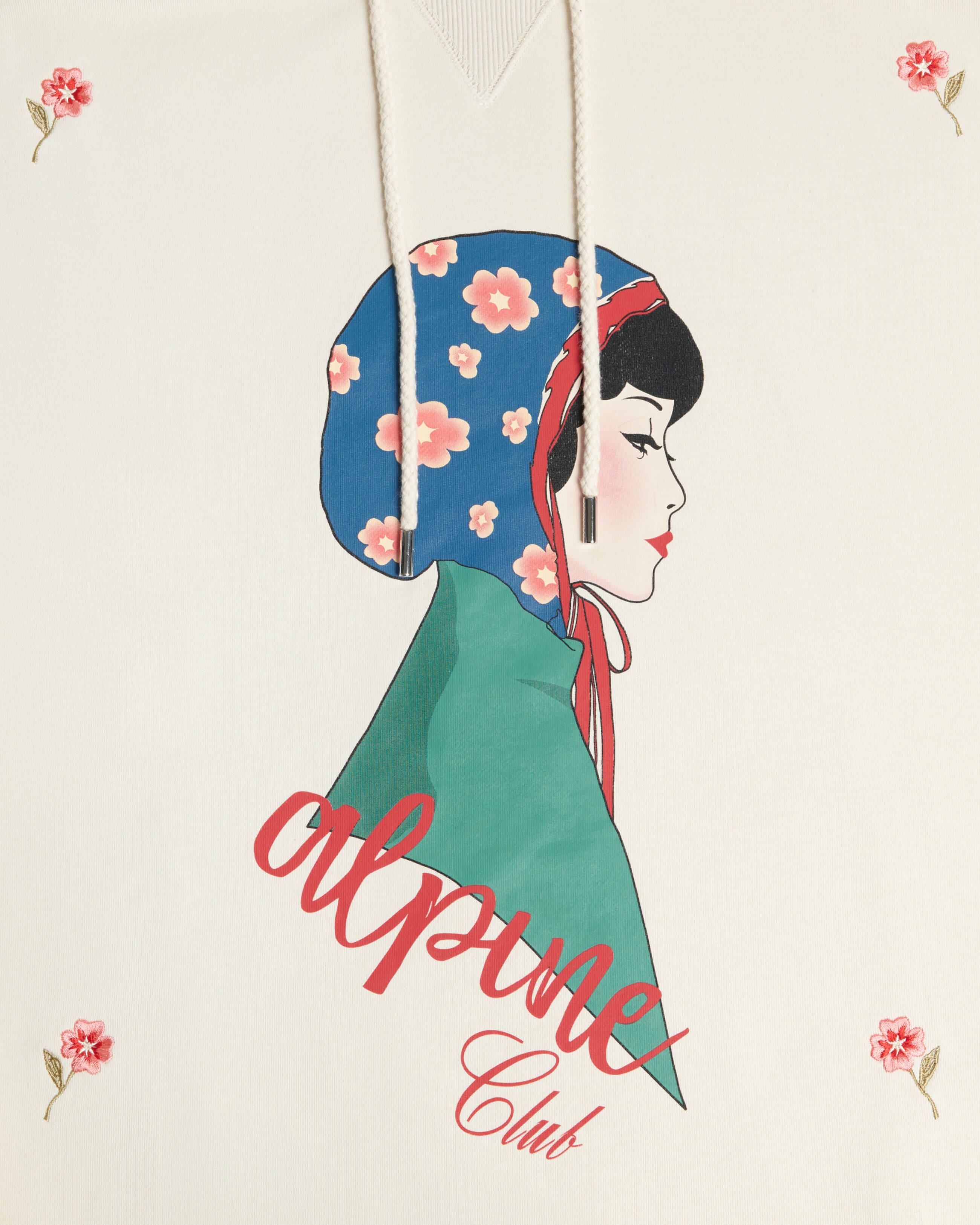 Oversized Embroidered Hoodie