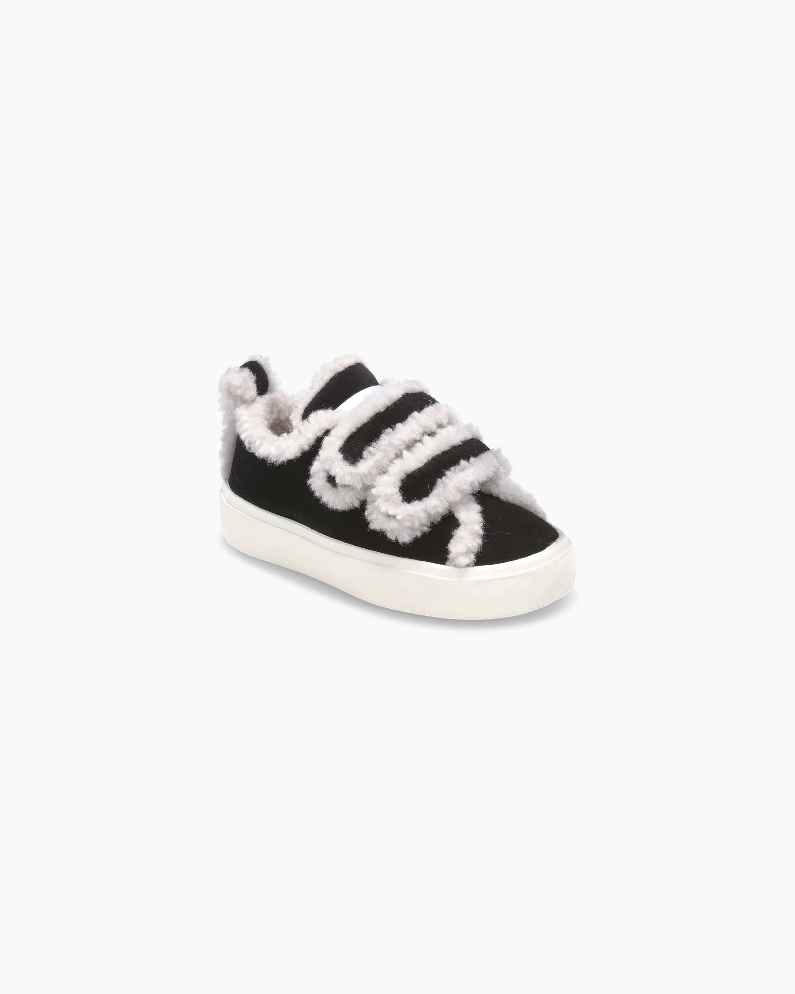Shearling Low Velcro Kids