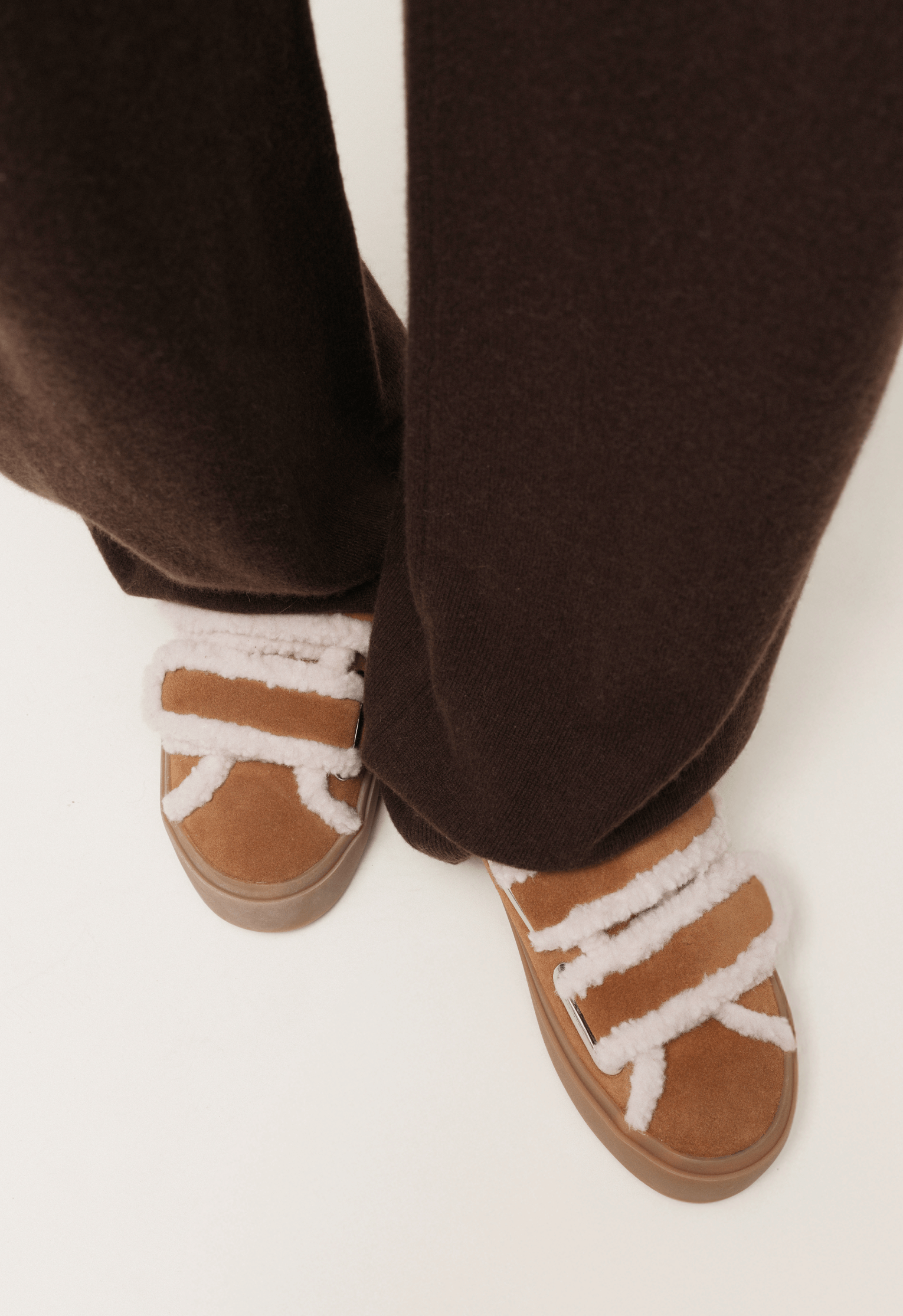 Shearling Low Velcro